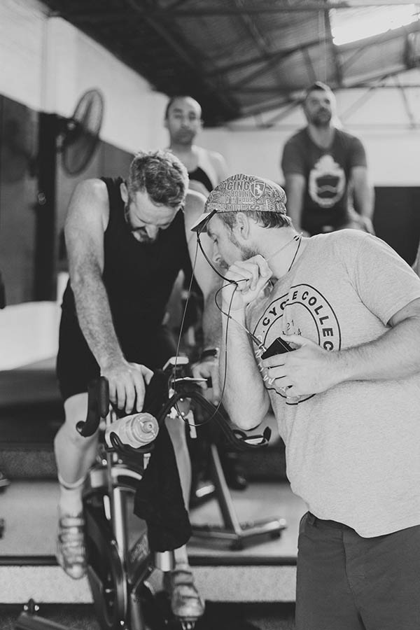Chris instructing new client
