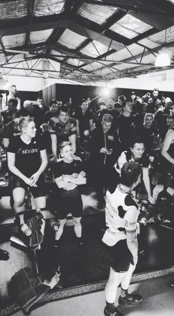 Collective Cycling Club event full house