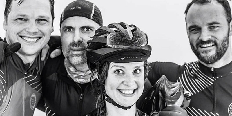 CYC riders smiling after a ride