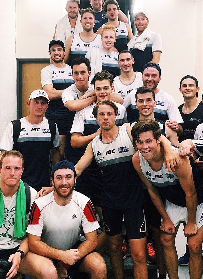 Sports team training at Cycle Collective